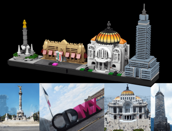 Ciudad de México podría ser un LEGO oficial y la 1era Ciudad Latinoamericana con 10 000 votos
