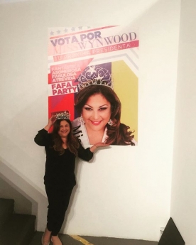 Miss Wynwood advierte en Bogotá los peligros del Socialismo del Siglo XXI