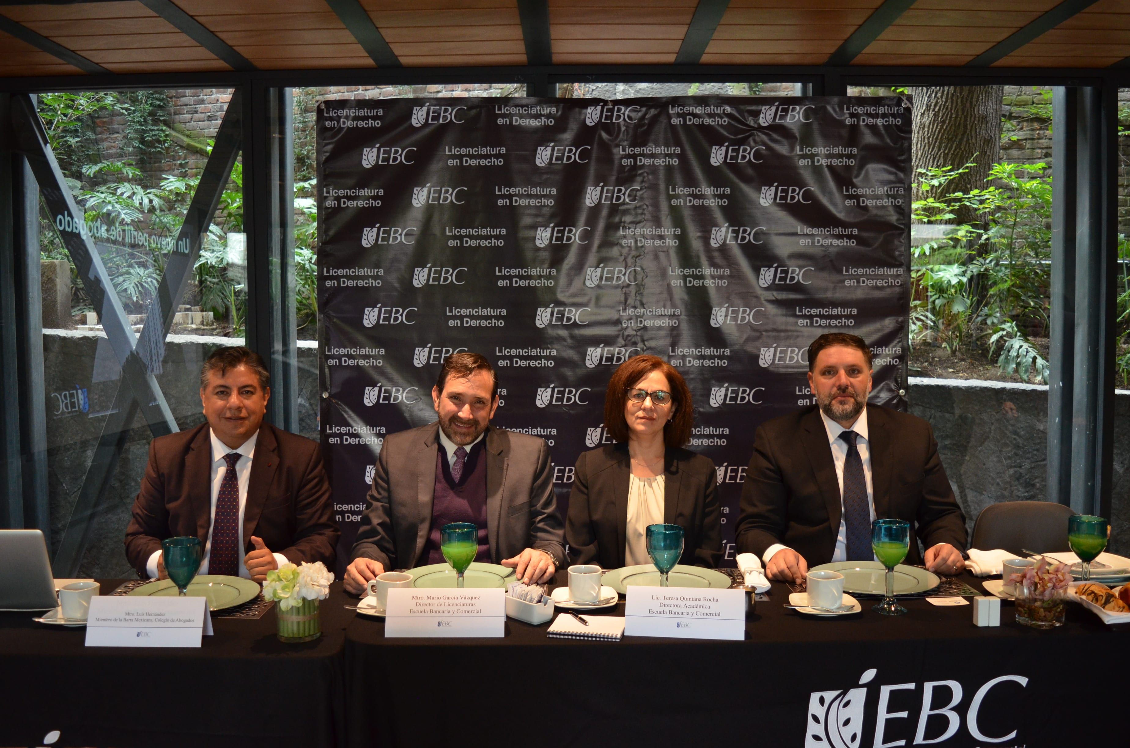 Foto de La EBC presenta Lic. en Derecho 