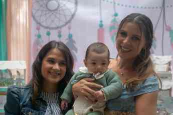 MUSTELA ofreció un Baby Shower para Adianez Hernández donde se habló acerca de la importancia del cuidado de la piel