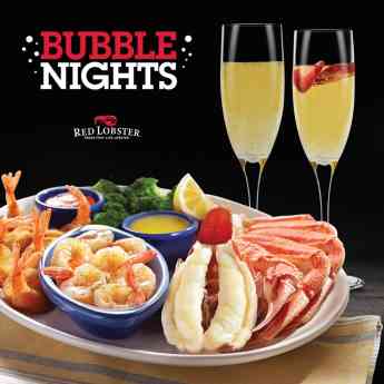 Bubble Nights en Red Lobster