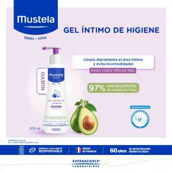 Mustela, la marca líder en el cuidado de la piel, lanza al mercado su nuevo gel íntimo de higiene