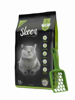 Inova® lanza al mercado Skoon®, la primera arena para gatos 100% biodegradable