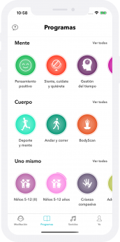 Petit BamBou, app de meditación y mindfulness