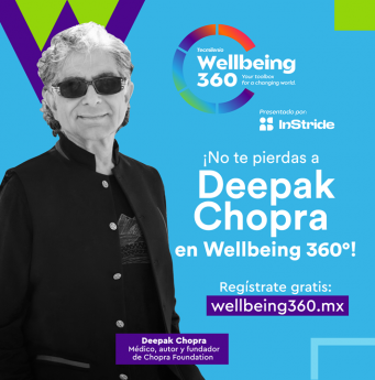 Deepak Chopra vuelve a México a participar en uno de los eventos más importantes de bienestar en el país