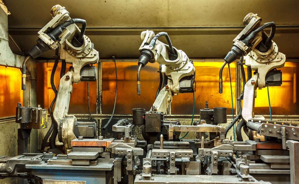 Fotografia Robots industriales: tecnología colaborativa 