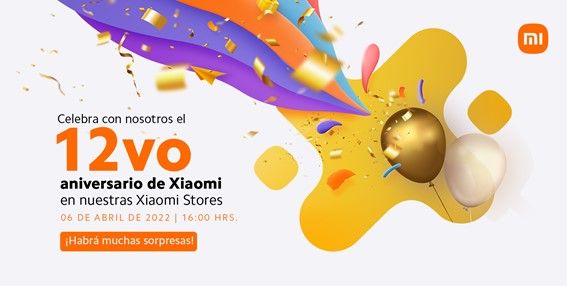 Xiaomi festeja su 12vo aniversario ofreciendo grandes promociones