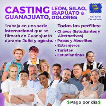 Guanajuato,  será el próximo set de filmación de una película internacional