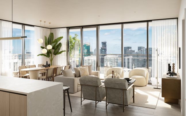 Lofty Brickell Residences Miami revoluciona el sector de las viviendas de lujo