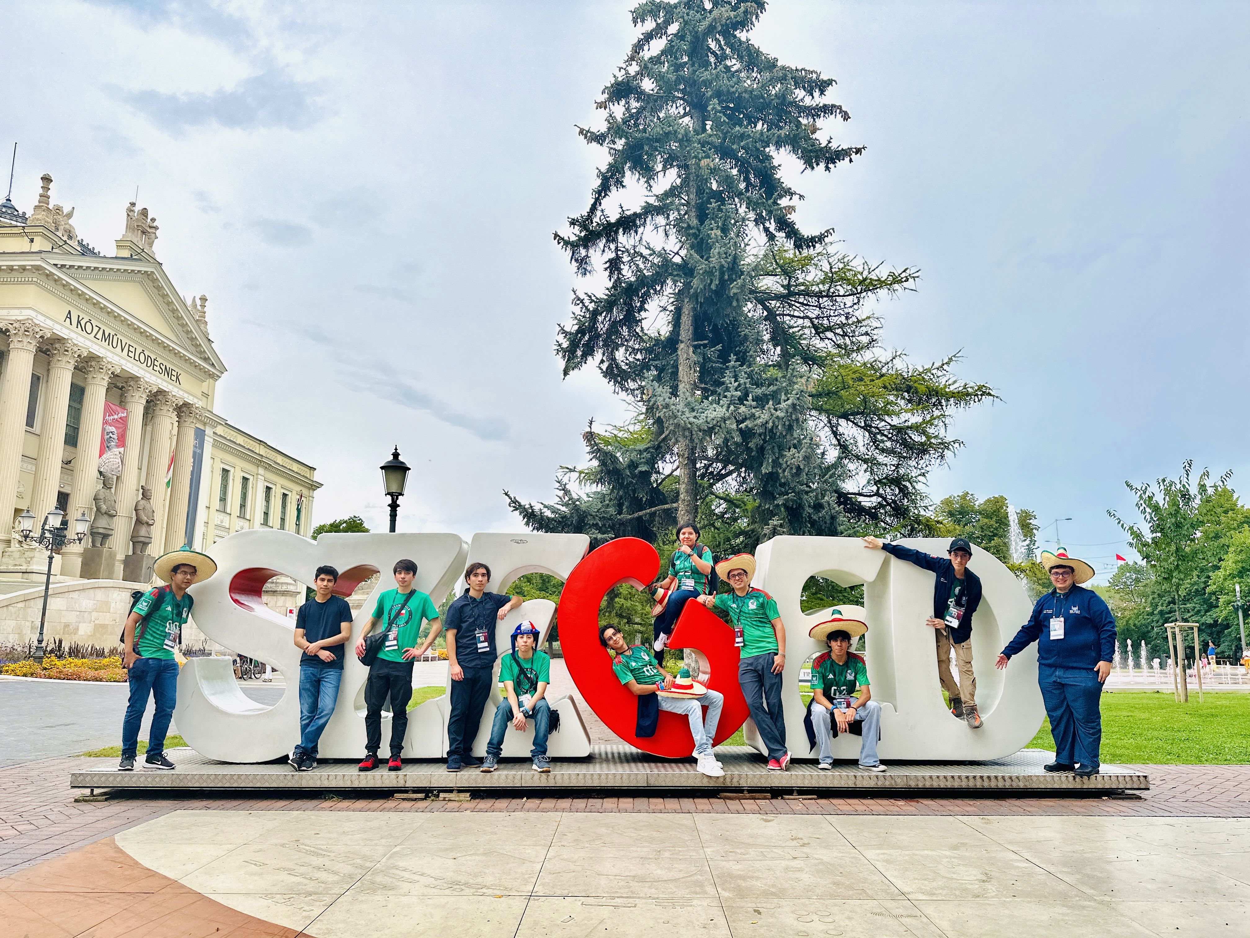 Fotografia Delegación Mexicana en Szeged