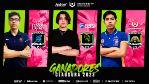 Noticias Universidades | Telcel UNIVERSITY Esports México: campeones