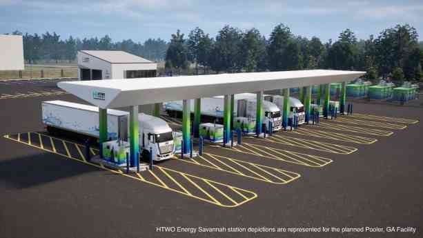 HydroFleet impulsa la revolución del hidrógeno con la colaboración de HTWO Logistics en Savannah, GA