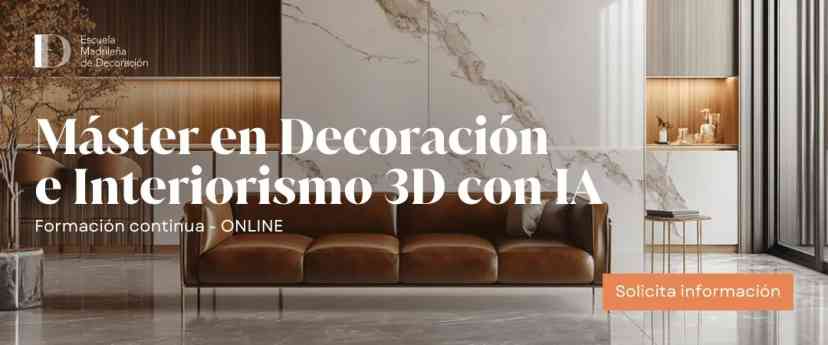 La Inteligencia Artificial, la nueva musa de los interioristas en la Escuela Madrileña de Decoración