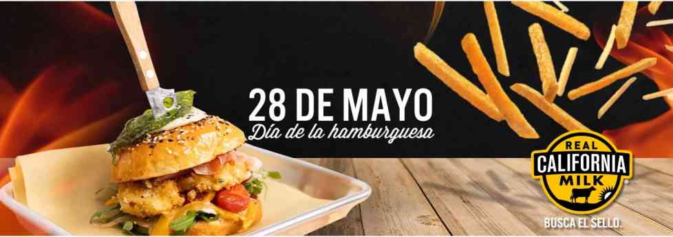 Quesos Real California Milk: el ingrediente estrella para celebrar el Día de la Hamburguesa