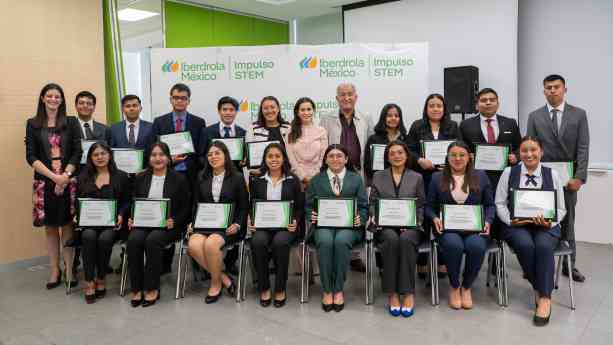 Iberdrola México entrega reconocimientos a segunda generación de becados de Impulso STEM Iberdrola México entrega reconocimientos a segunda generación de becados de Impulso STEM