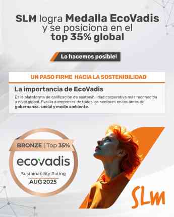 SLM obtiene medalla de sostenibilidad EcoVadis, consolidando su liderazgo ESG a nivel global