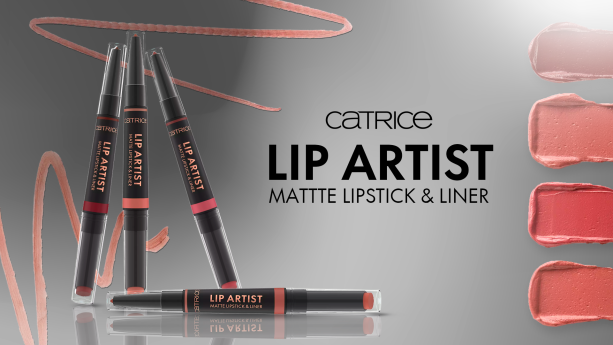 CATRICE presenta Lip Artist Matte Lipstick & Liner, que logra un look impecable acabado mate y preciso