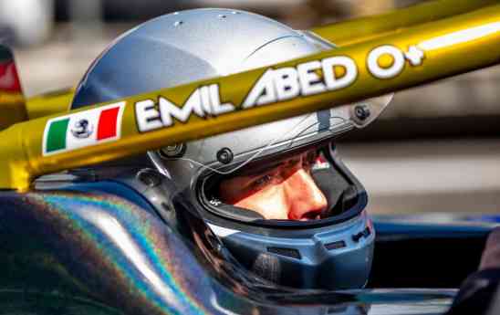 Emil Abed: del karting al Gran Premio, entre motores y música