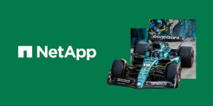 El equipo Fórmula Aston Martin Aramco totalmente impulsado por almacenamiento NetApp