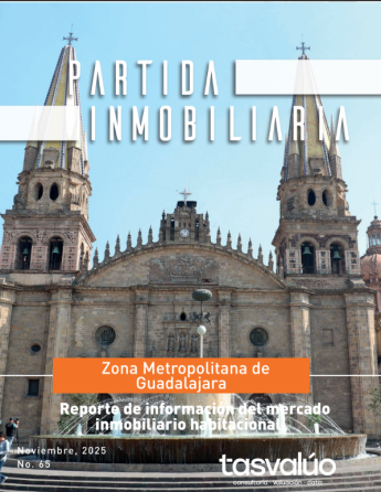 Guadalajara se consolida como el corazón para inversión en el occidente de México: Tasvalúo