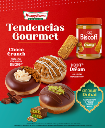 Lotus Biscoff® y Krispy Kreme® presentan una colección gourmet que eleva el antojo a un nivel internacional Lotus Biscoff® y Krispy Kreme® presentan una colección gourmet que eleva el antojo a un nivel internacional