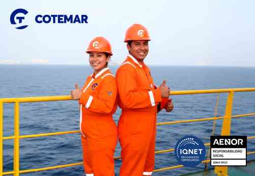 Cotemar consolida su liderazgo en Responsabilidad Social: recibe recertificación IQNet SR10