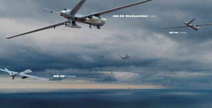 GA-ASI desarrolla capacidades de armas de largo alcance para el MQ-9B
