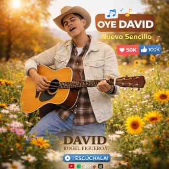 David Rogel Figueroa convierte carta de fan en hit