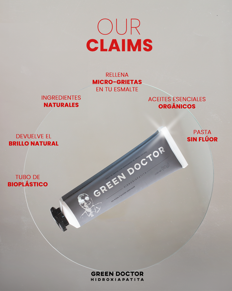 Hidroxiapatita: la ciencia que remineraliza la sonrisa. Green Doctor presenta la primera tecnología biomimética en México