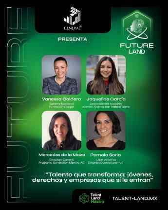 Generation México lleva a Talent Land su apuesta para cerrar la brecha de empleo juvenil