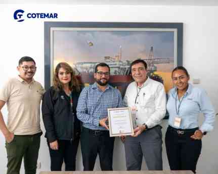 Cotemar: reconocida por FONACOT e INFONAVIT como Empresa de Diez
