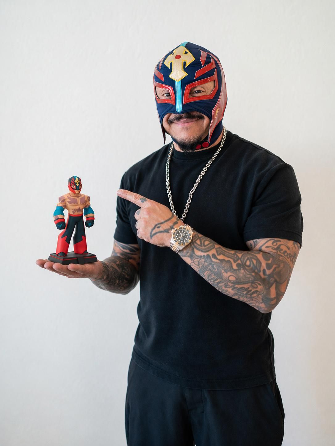 Rey Mysterio y ¡Viva Calavera! conquistan el mundo del coleccionismo
