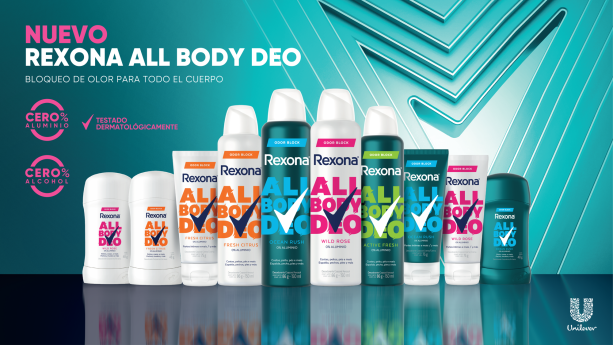 Rexona All Body Deo, la opción ideal en la temporada de calor 