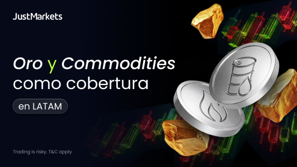 JustMarkets analiza el papel del oro y las commodities como cobertura en LATAM JustMarkets analiza el papel del oro y las commodities como cobertura en LATAM