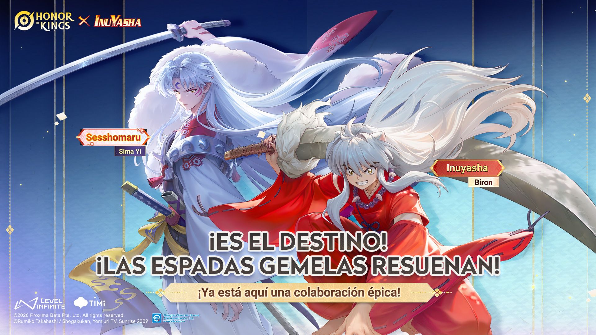 Honor Of Kings se une a InuYasha para presentar aspectos exclusivos y nuevas experiencias de juego