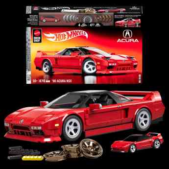 El legado del Acura NSX cobra vida en una edición de Mattel Brick Shop Hot Wheels