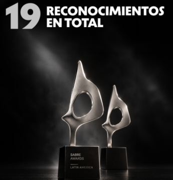 ágora alcanza un récord de 19 reconocimientos en los SABRE Awards Latin America 2026