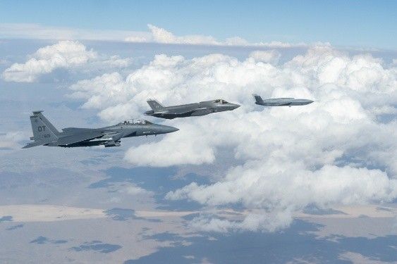 O FQ-42 Vengeance chega à sua nova base em Creech Air Force Base
