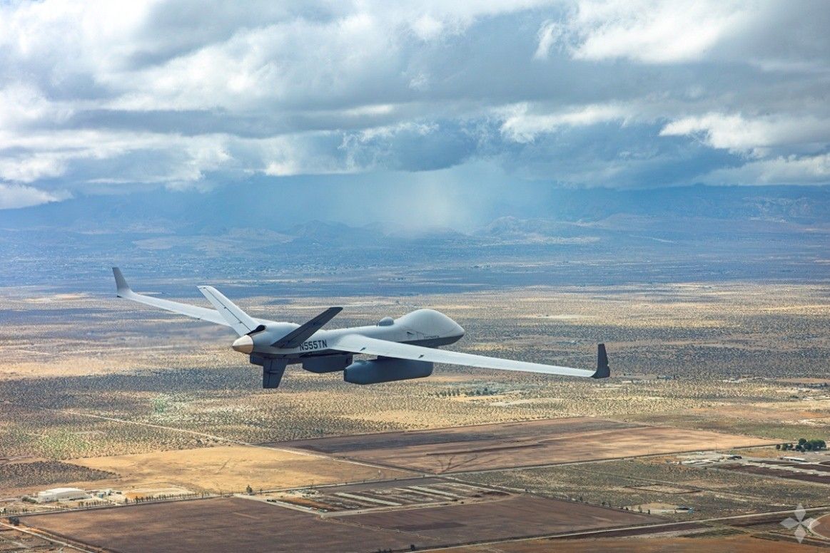 GA-ASI e Saab realizam testes de voo avançados de alerta aéreo antecipado com o MQ-9B não tripulado