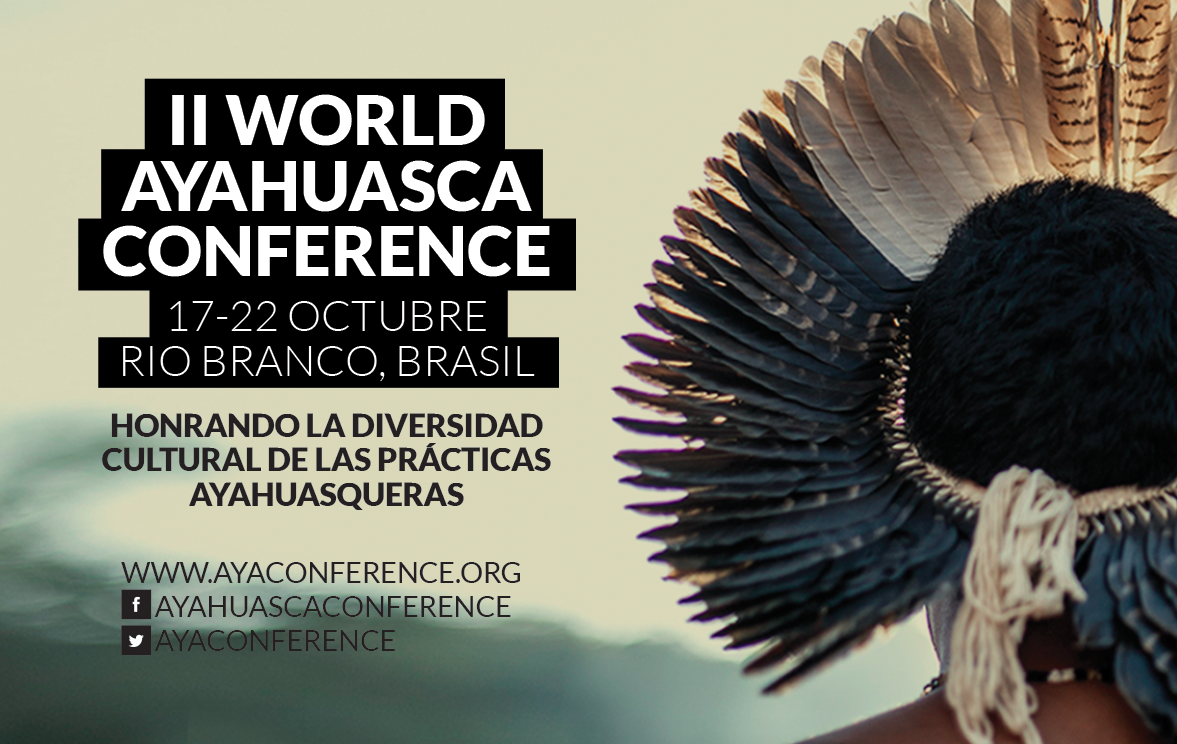 Foto de Cartel de la II World Ayahuasca Conference